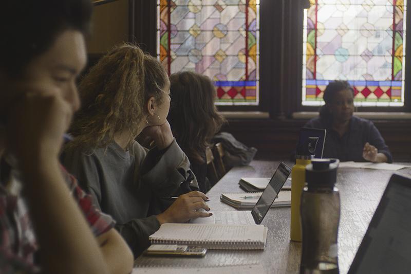 students in a classroom