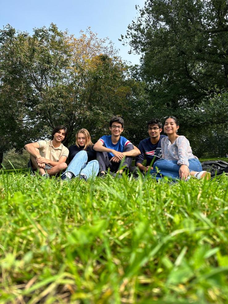 Me and My friends in Boston Public Garden
