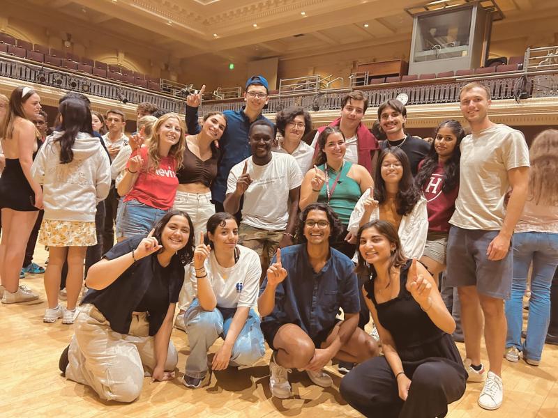 A photo of students in the First Year International Program (FIP)